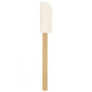 beslagspatel 16 x 2 cm wit/blank hout