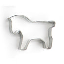 uitsteekvorm paard 5 x 4 x 1 cm blank staal