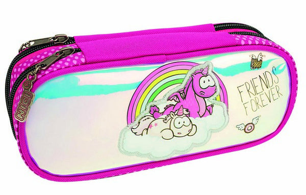 etui Forever Friends 23 x 10 cm polyester roze