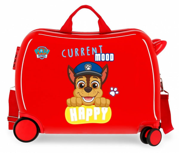 bagagetrolley Paw Patrol Playful 33 liter ABS rood