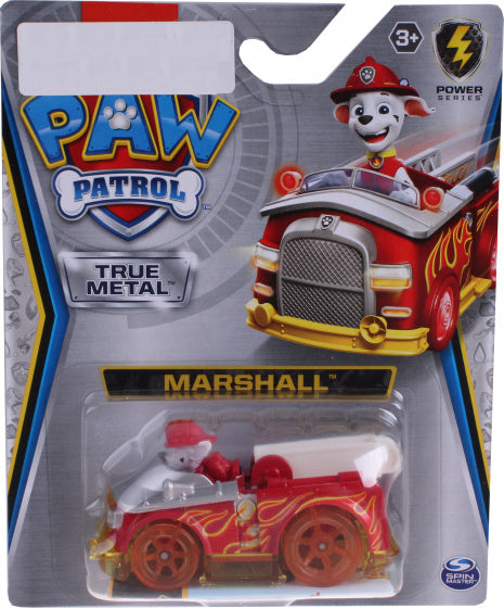 actievoertuig Paw Patrol Power Series Marshall rood