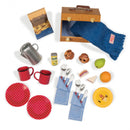 tienerpop-accessoires picknick polyester 24-delig
