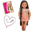 tienerpop Flora meisjes 46 cm 10-delig