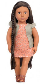 tienerpop Flora meisjes 46 cm 10-delig