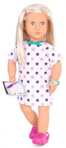 tienerpop Martha meisjes 46 cm polyester 12-delig