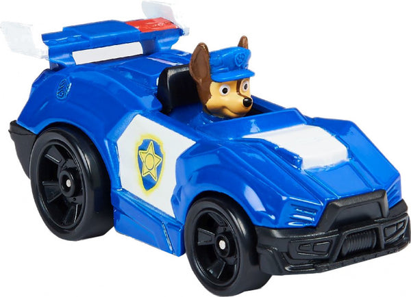 voertuig Paw Patrol Chase junior 1:55 staal blauw