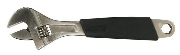 Engelse sleutel 8" 20 cm carbon-staal zilver/zwart