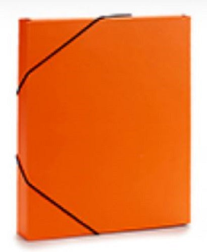 elastomap A4 23,5 x 32 cm karton oranje