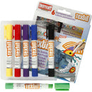 textielverf 15mm wax 6 stuks