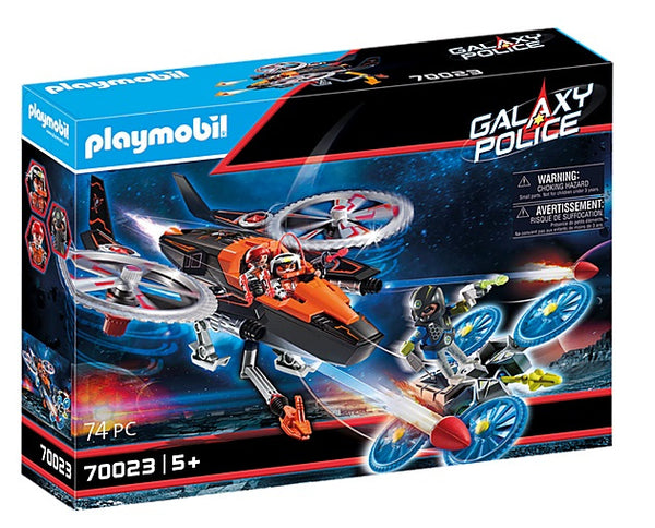 Galaxy Police - Piratenhelikopter 74-delig (70023)