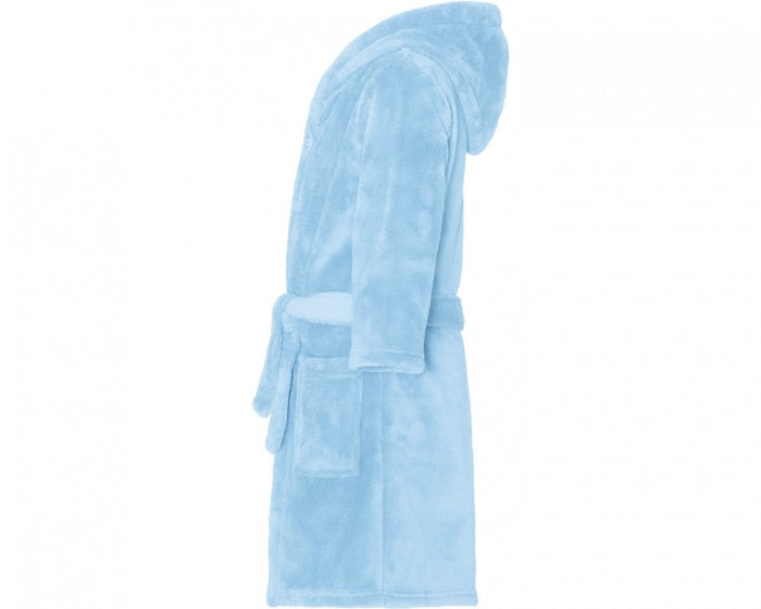 badjas junior lichtblauw maat 110/116