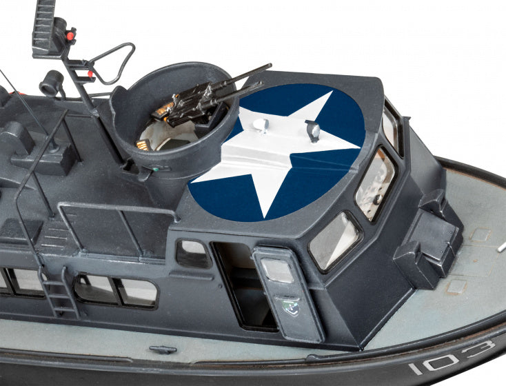 bouwpakket US Swift Boat Mk.I 1:72 antraciet 97-delig