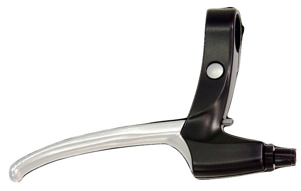 remgrepenset rollerbrake 4-vinger zwart/zilver 2-delig