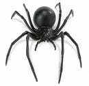 spin Black Widow junior 18 cm zwart