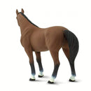 boerderij Quarter Horse junior 12,5 cm donkerbruin