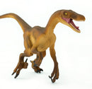 dinosaurus Velociraptor junior 21 cm rubber bruin