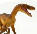 dinosaurus Velociraptor junior 21 cm rubber bruin
