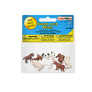 mini-figuren Good Luck boerderij 2 cm rubber 8 stuks