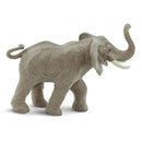 wilde dieren Afrikaanse olifant junior 15,9 cm grijs