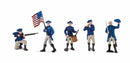 speelset Revolutionary War Continental army Toob 5-delig
