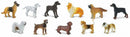 speelfigurenset Dogs junior 11-delig