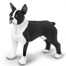 speeldier Boston terrier 5,25 cm zwart/wit