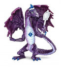 speelfiguur draak junior 11,5 x 9,5 x 13 cm paars