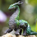 speelfiguur draak junior 11 x 9,5 x 13 cm groen