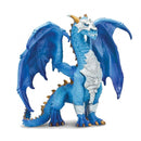 speelfiguur draak junior 9 x 15,5 cm blauw
