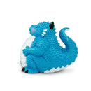 speelfiguur draak junior 9 x 7,5 x 8 cm lichtblauw