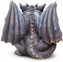 speelfiguur Gargoyle jongens 9 cm zilver/brons