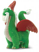 speelfiguur gnome-draak junior 10,8 cm groen