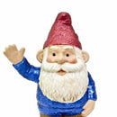 speelfiguur Gnorman the Gnome junior 6,4 cm blauw/rood