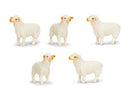 speelset Lucky Minis schapen 2,5 cm wit 192-delig