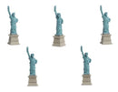 speelset Vrijheidsbeeld 2,5 cm PVC blauw/grijs 192 stuks