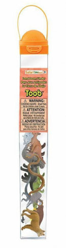 speelset The land down under Toob bruin/groen11-delig