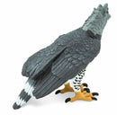 vogel Harpij junior 7,5 cm grijs/zwart