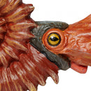 weekdier Ammonite junior 13 cm rubber bruin/zwart