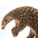 wild dier Pangolin junior 18cm donkerbruin