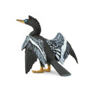 wilde dieren Anhinga junior 8,3 cm zwart/zilver
