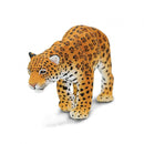 wilde dieren Jaguar junior 10,75 cm geel/bruin