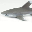 zeedieren Oceanische Witpunthaai junior 5 cm grijs