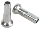 spaaknippel 14 mm 14G RVS zilver 144 stuks