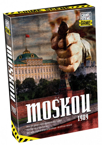 bordspel Crime Scene: Moscow 4-delig