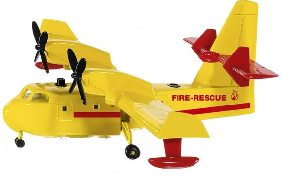 brandweervliegtuig 29 cm geel