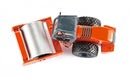 Hamm wals 12,7 x 6,3 cm staal oranje/grijs (3530)