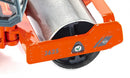 Hamm wals 12,7 x 6,3 cm staal oranje/grijs (3530)