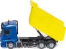 Mercedes-Benz Arocs 2645 met kantelbak blauw/geel (3549)