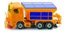 sneeuwschuiver vrachtwagen geel (1309)