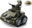 Sluban M38-B0587C Army Gepantserde Wagen